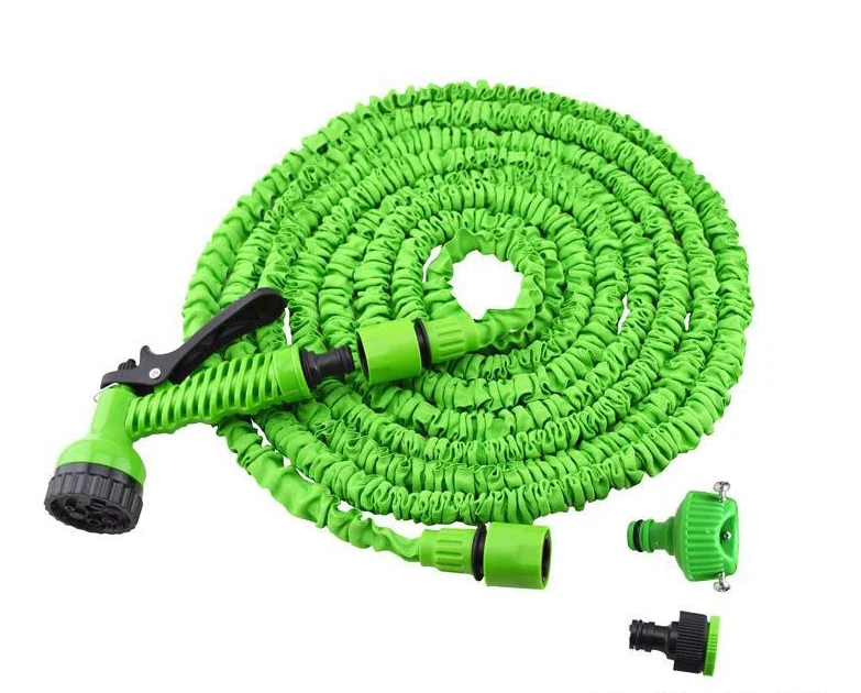 Quality Expandable Garden Hose 25ft 50ft 75ft 100ft 150ft Rubber Hose Promotion High Pressure Snake Garden Water Hose