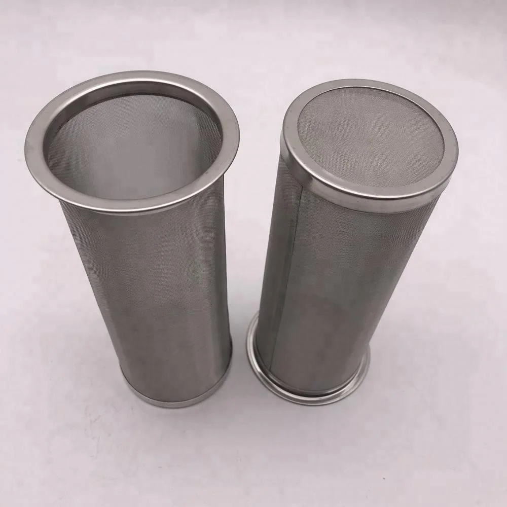 Easy Clean 18cm 21cm 304 Stainless Steel Dutch Weave Cold Brew Coffee / Tea Maker Mason Jar Filter