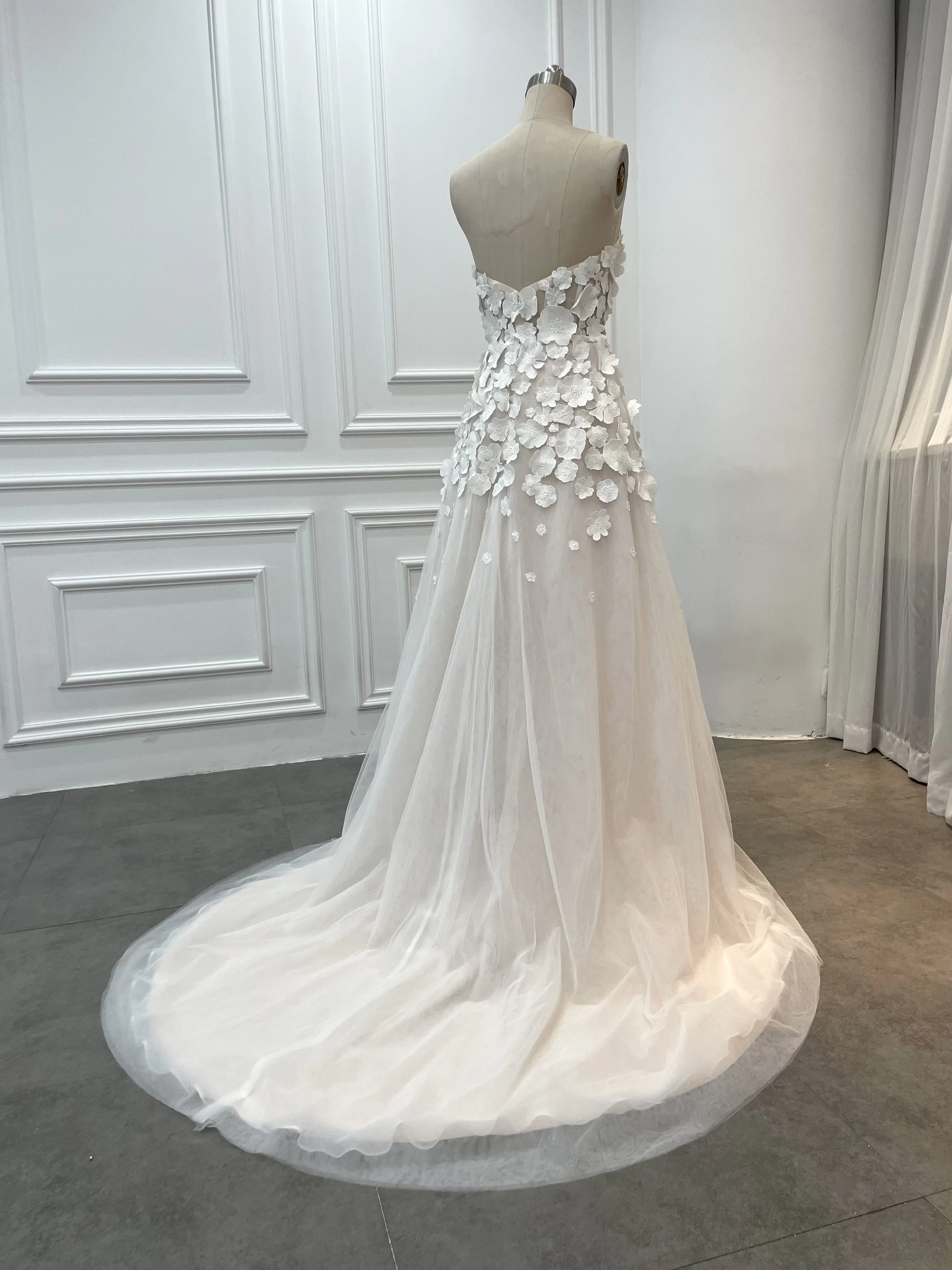 Fashion Vestido De Noiva Bridal Tulle Women Wedding Dress Prices Maxi Dress Ladies For Wedding Designers