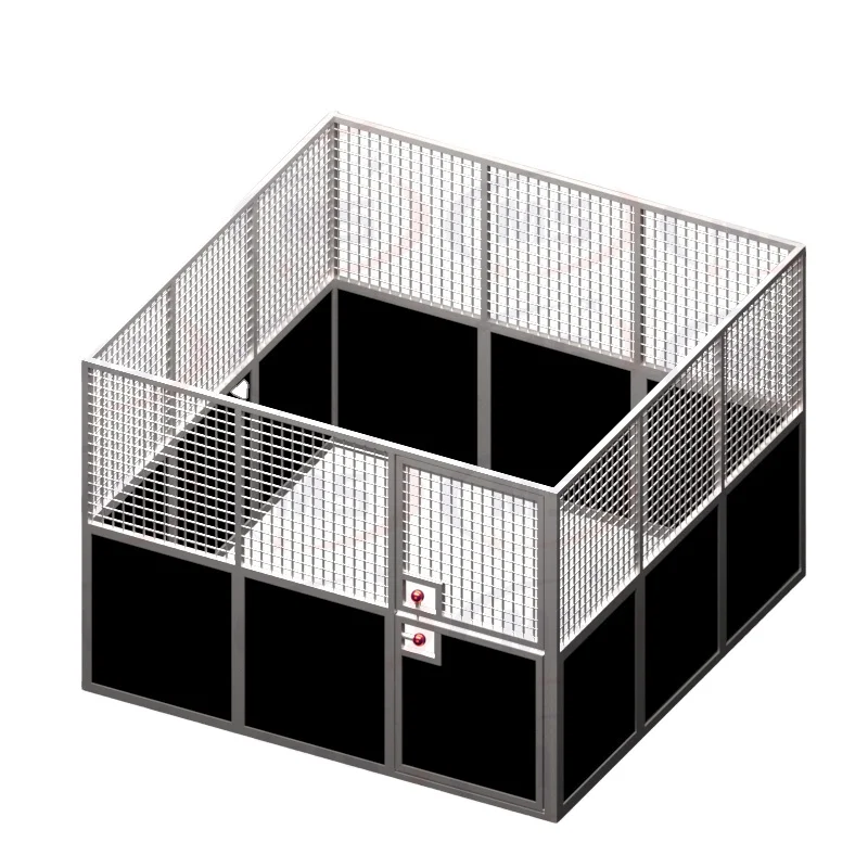 Оцинкованная стальная коробка для лошадей переносные передвижные конюшни временные