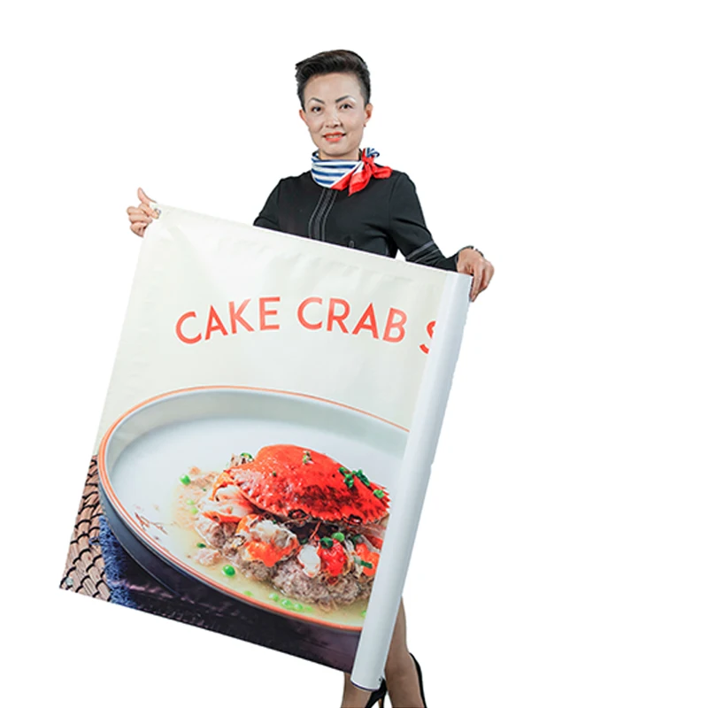 Пользовательские Открытый водонепроницаемый полноцветный печать уличный баннер ПВХ виниловый для рекламы