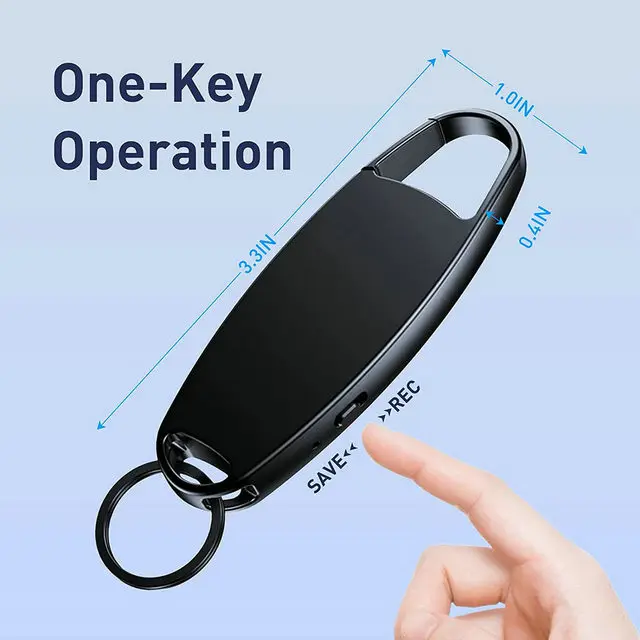 V13 Voice Activated Recorder Mini Dictaphone Professional Audio Sound Recorder for Lecture Students