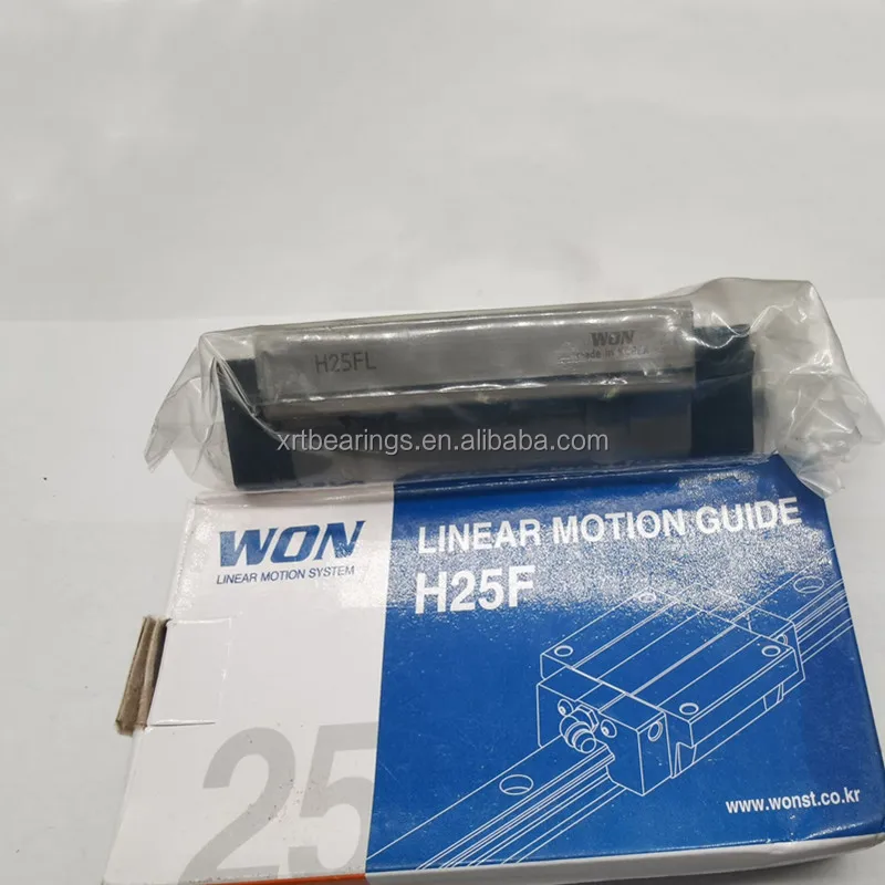 Оригинальный линейный направляющий блок WON H25 H25FLUUG0