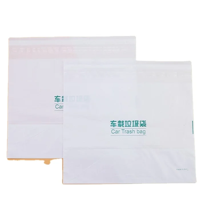 Car garbage bag cleaning car garbage paste multi-purpose disposable garbage bag