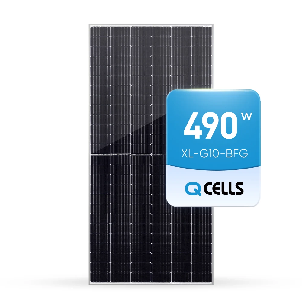 Multiple Busbar 475W 480W 485W 490W Watt Photovoltaic Solar Panels 12BB For Roof Installation