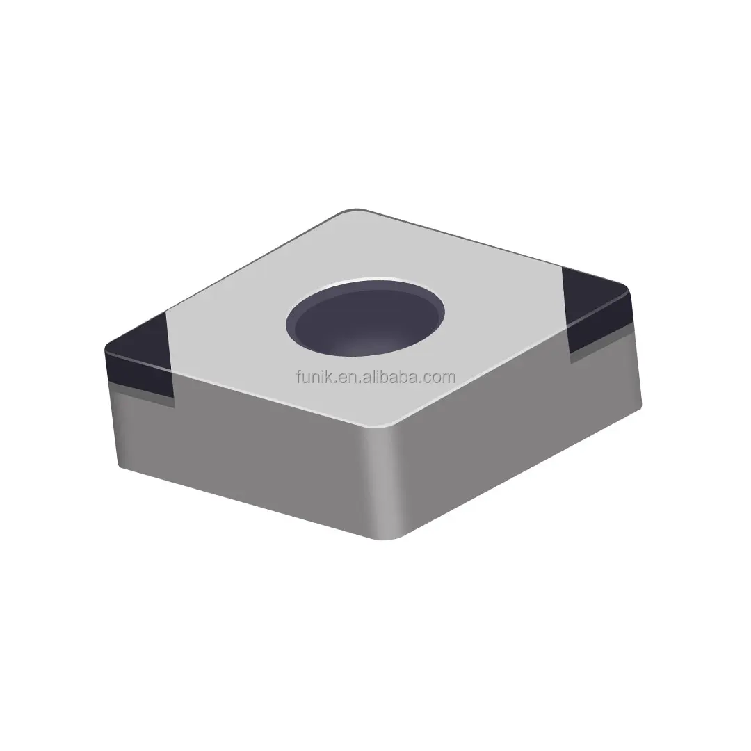 Funik high quality cbn inserts supplier CNGA120404 CNGA120408 CNGA120412 CNGA120416 CBN cutting insert