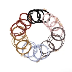 fashion Hot Sale elastic hair ties for women non-slip mickey mouse ears girls hair accessories