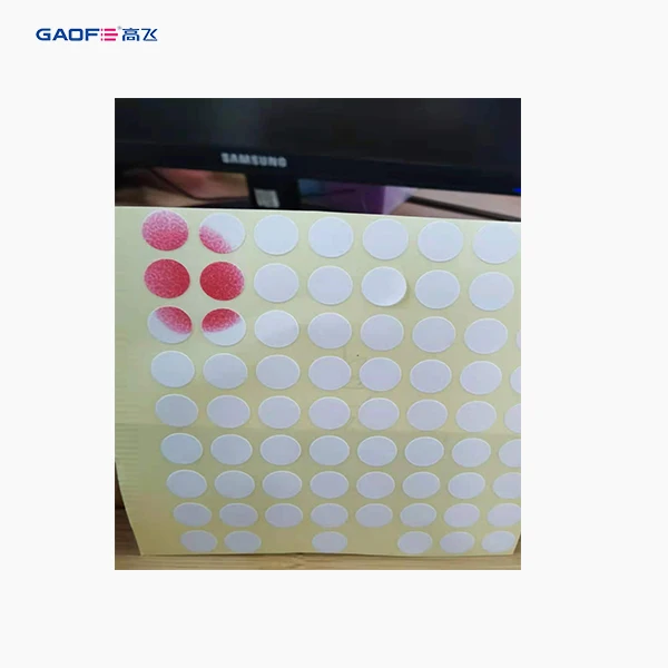 temperature indicator label heat change color label multi color temperature sticker