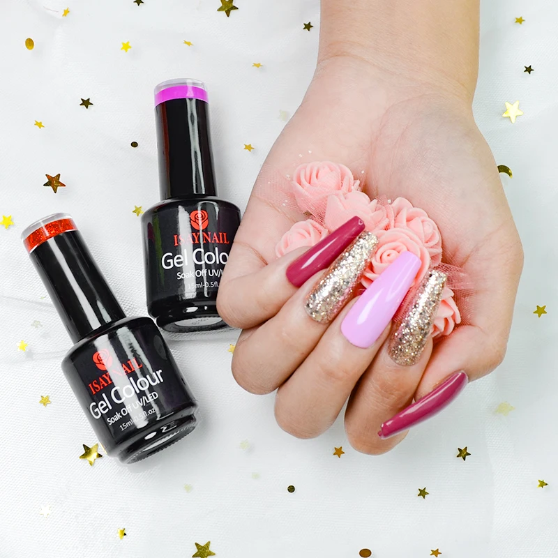 Factory price uv nail gel polish private label 2022 good quality colorful soak off gel polish