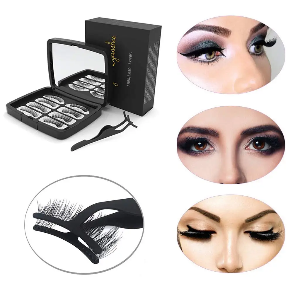 
magnetic eyelash personalizada magnet eyelashes without glue gluten free magnetic eye lashes faux cils magnetic personalis 