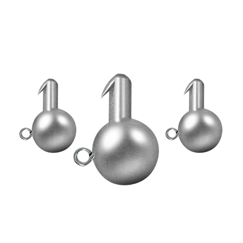 CWJHL01-1 Cheap Price Lead Jig Heads For Fishing Sinking Lure  Metal Spinner Jig Tuna Jig Head Lures