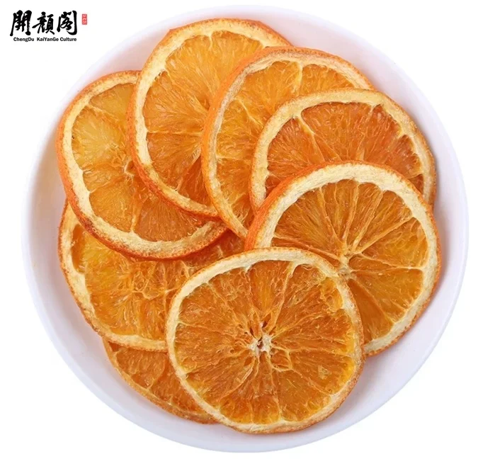 Wholesale Supply Fruits Tea Natural Dried Orange sweet Slices Lime Slices 100% pure Natural dried Citrus sinensis fruits dehydra