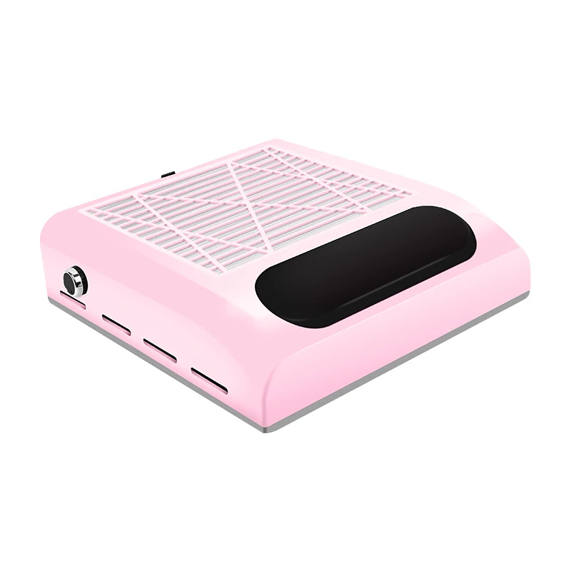 80W Nail Dust Collector Professional Nail Drill Dust Extractor with Powerful Fan for Nail Polishing and Home Salon