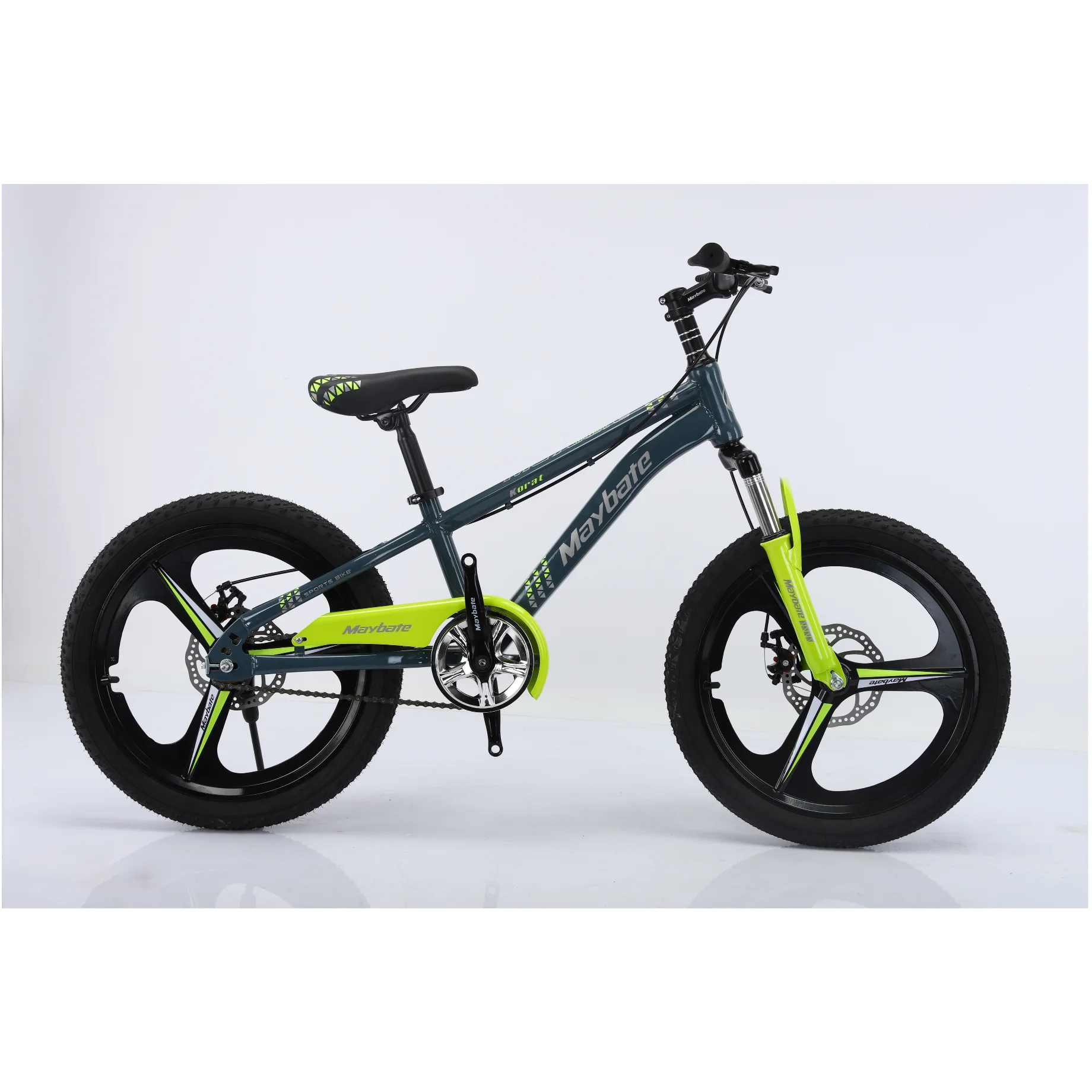 New Model Kids 20 Inch Full Suspension Mountain Bike Wear-resistant Tire Fat Tire Road Bike In Stock