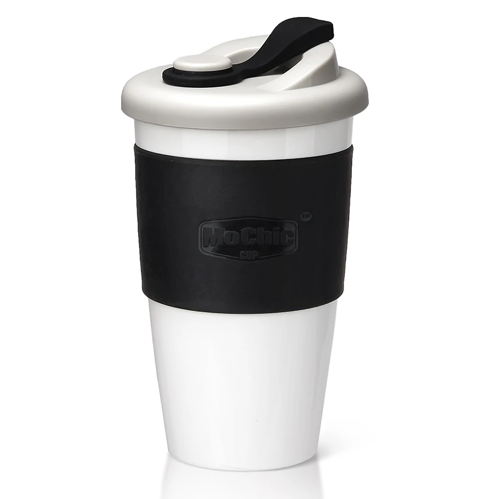 
Eco-Friendly 16Oz Reusable Plastic Polylactic Acid Coffee Cup Mugs With Lid 