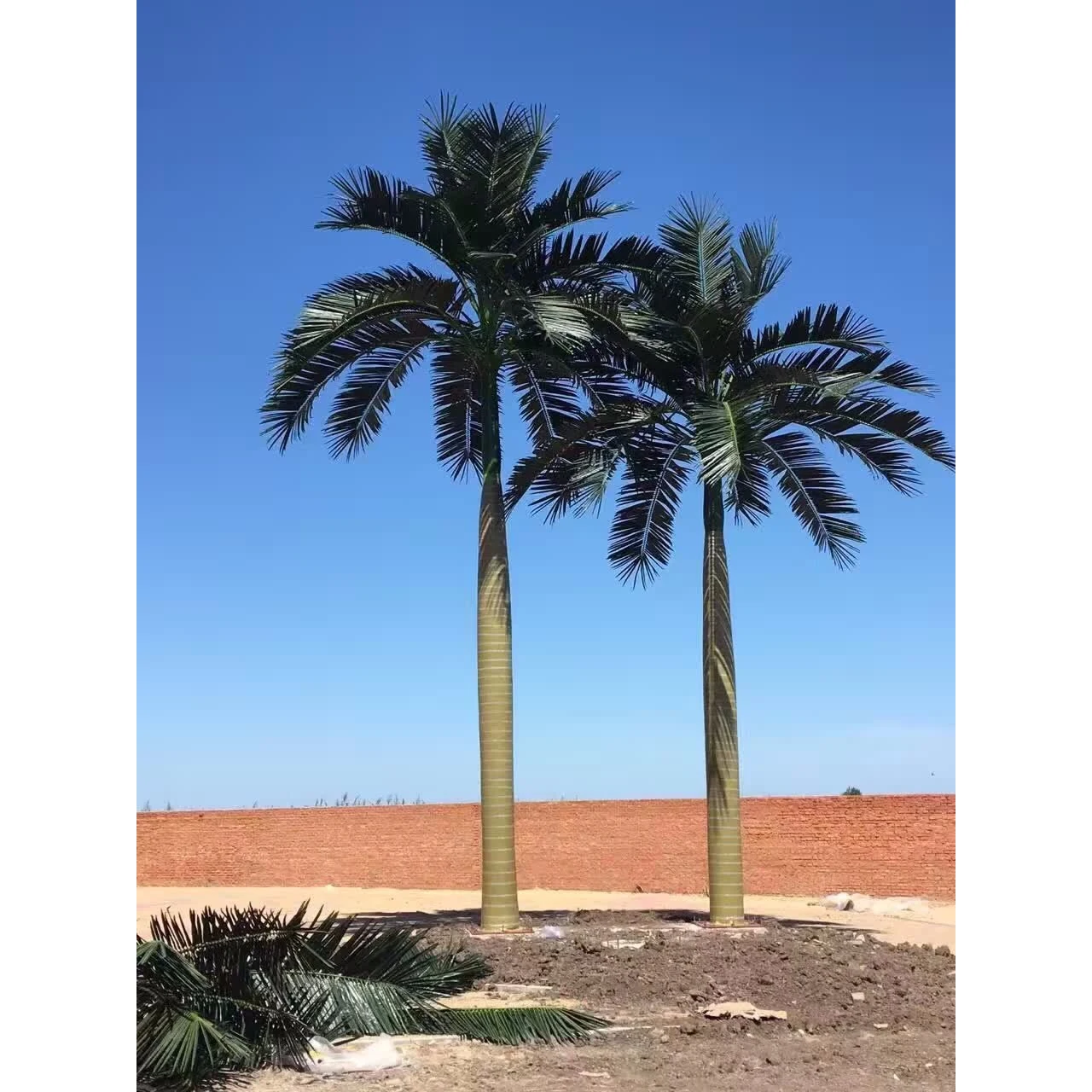 Factory Customized High Simulation Large Fake Plant Handmade Tropical Artificial New Style Hawaii Coconut Palm Tree For Outdoor