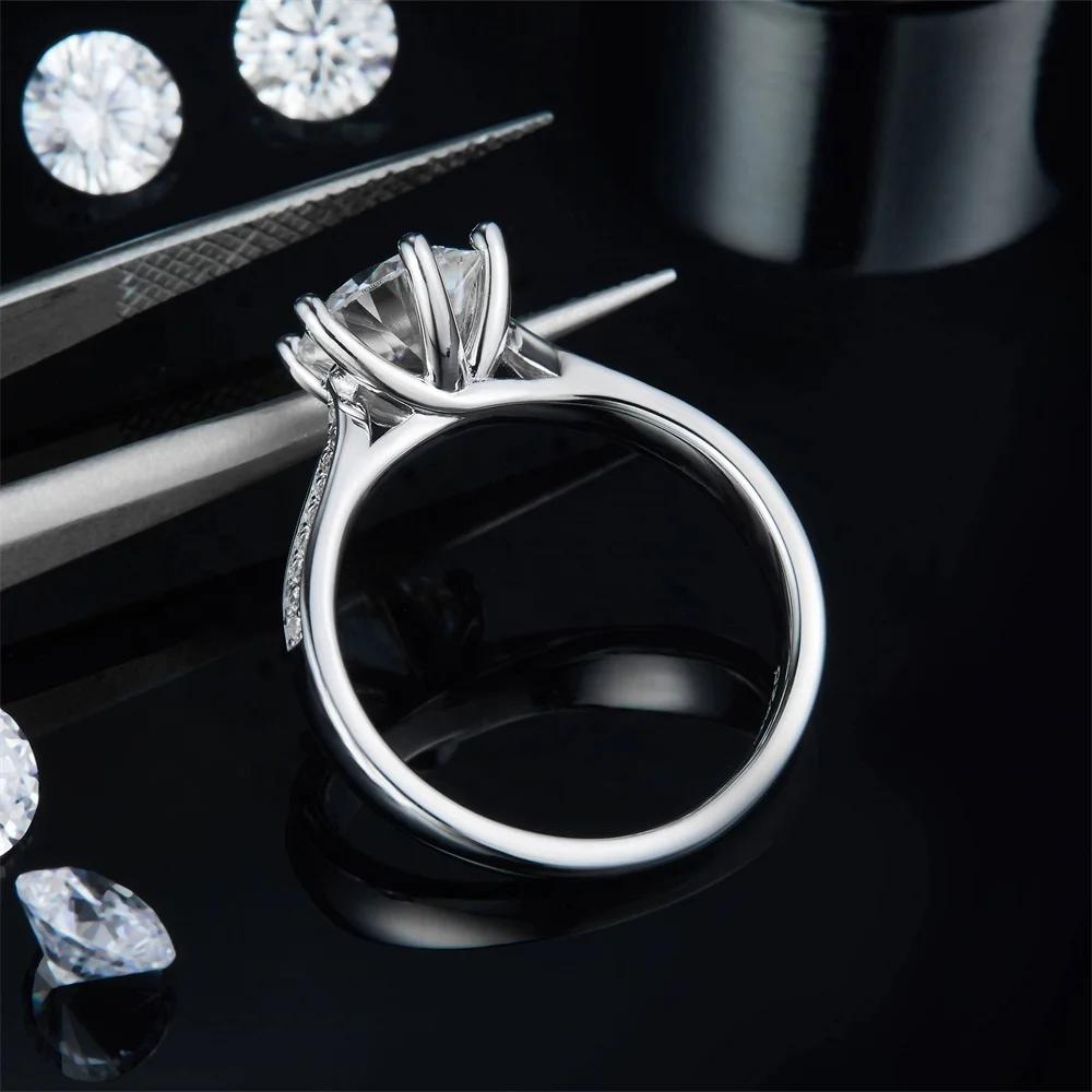 Gold Plated Rings for Women Wholesale Luxury Fashion rings Jewelry Women set Wedding Party Gift Accessories