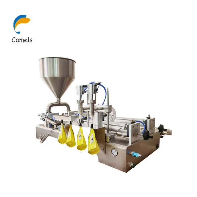 4 Heads Liquid Soap Tomato Paste Filling Machine Cosmetic Filling Machine
