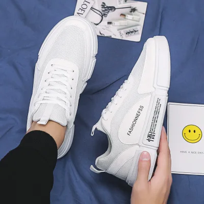 Мужские Текстильные кроссовки, повседневная обувь, дышащие, низкая подошва, для студентов, лето 2019