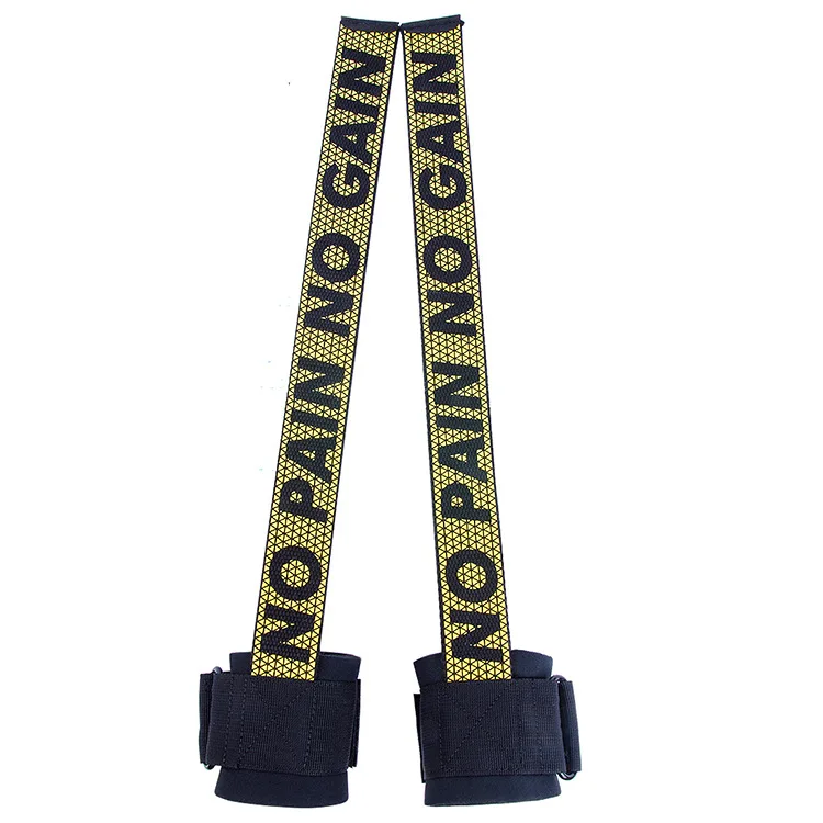 Amazon Popular Custom Logo Adjustable Gymnastic Fitness Weight Lifting Gym Wrist Wraps Strap with silica gel