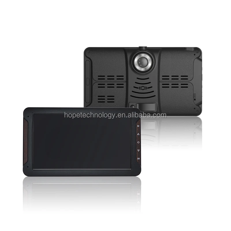 Touch Screen 7 inch DVR Monitor 2 Channels 1080P Digital Video Recorder Reversing Aid Truck Security Camera System