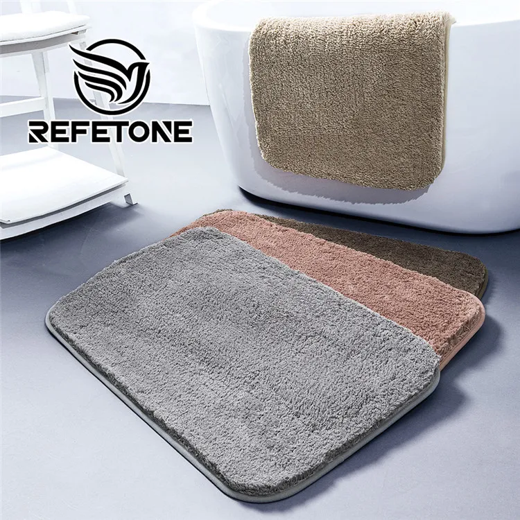 Strong Water Absorbent Foot Mat Anti Slip Diatomite Bath Mat