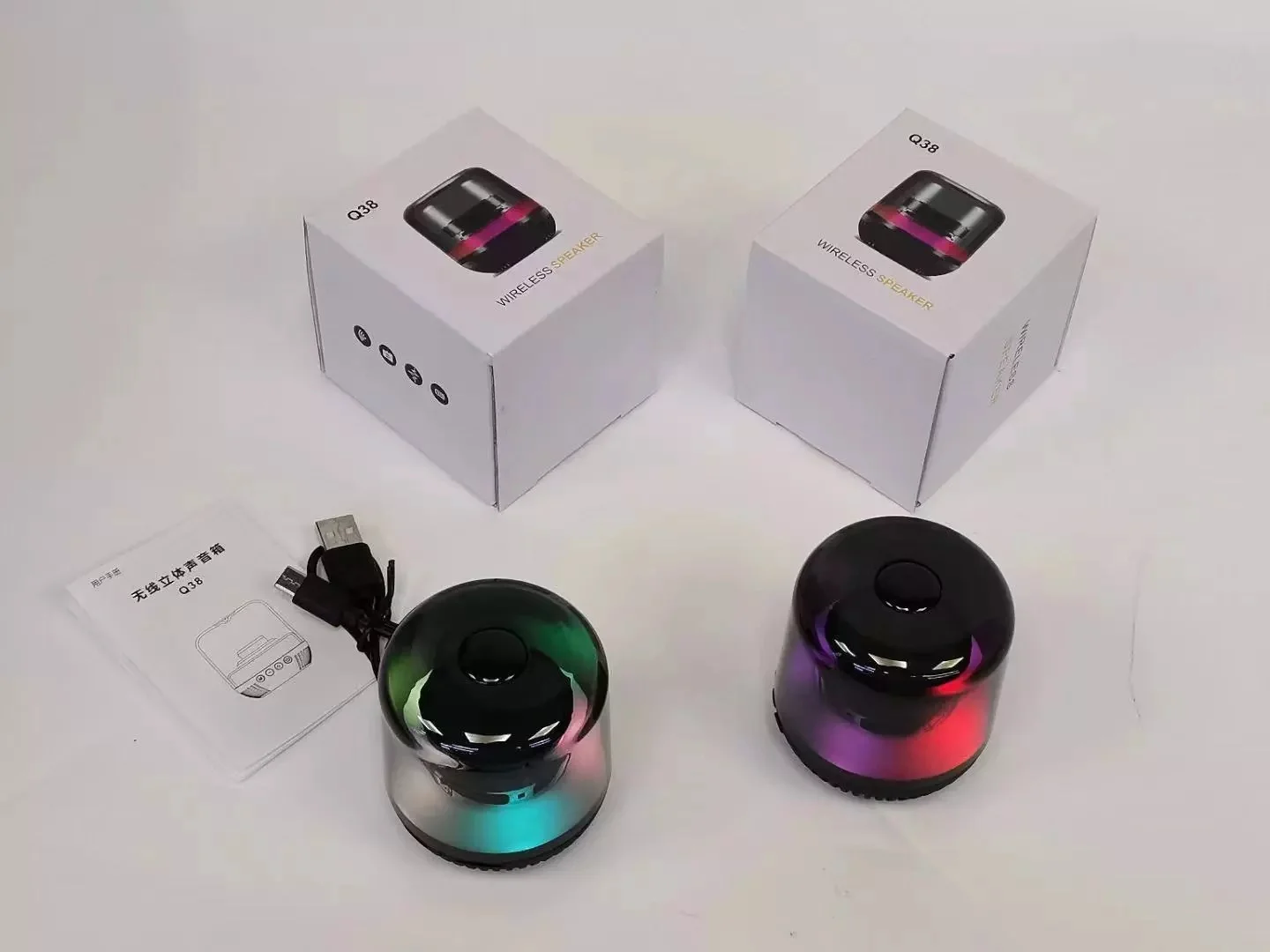 M1 Metal Bt Speaker Portable Mini Wireless Speaker Subwoofer Super Bass Stereo Sound Column Gift Speaker Hot sale products