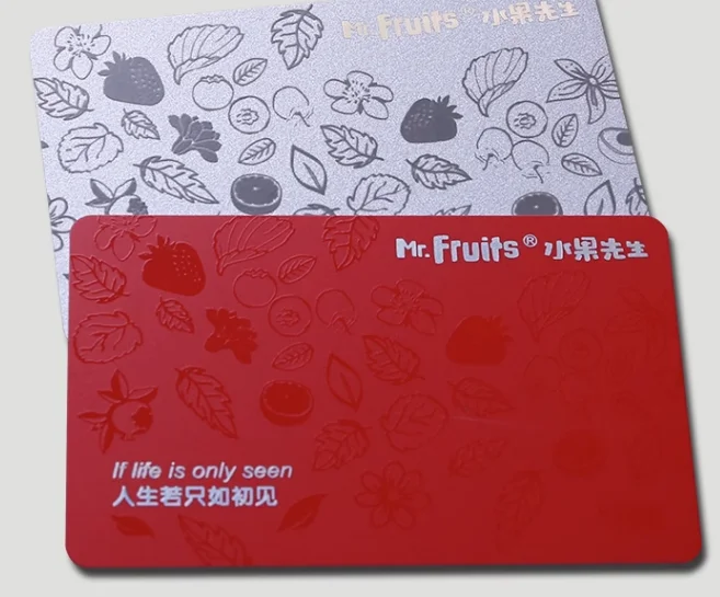 Professional Custom Printing Business Magnetic Stripe Gift PVC Card