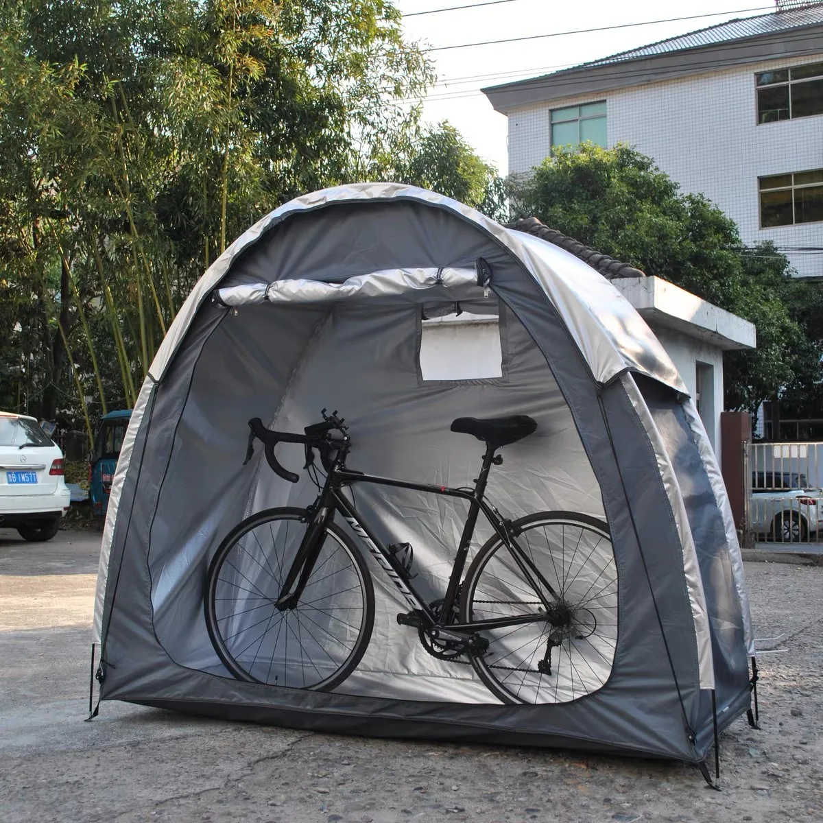 Multifunctional Ventilate Camping Tent For Bike packing Bicycle Storage Tents Outdoor Bike Covers Storage Shed Tent