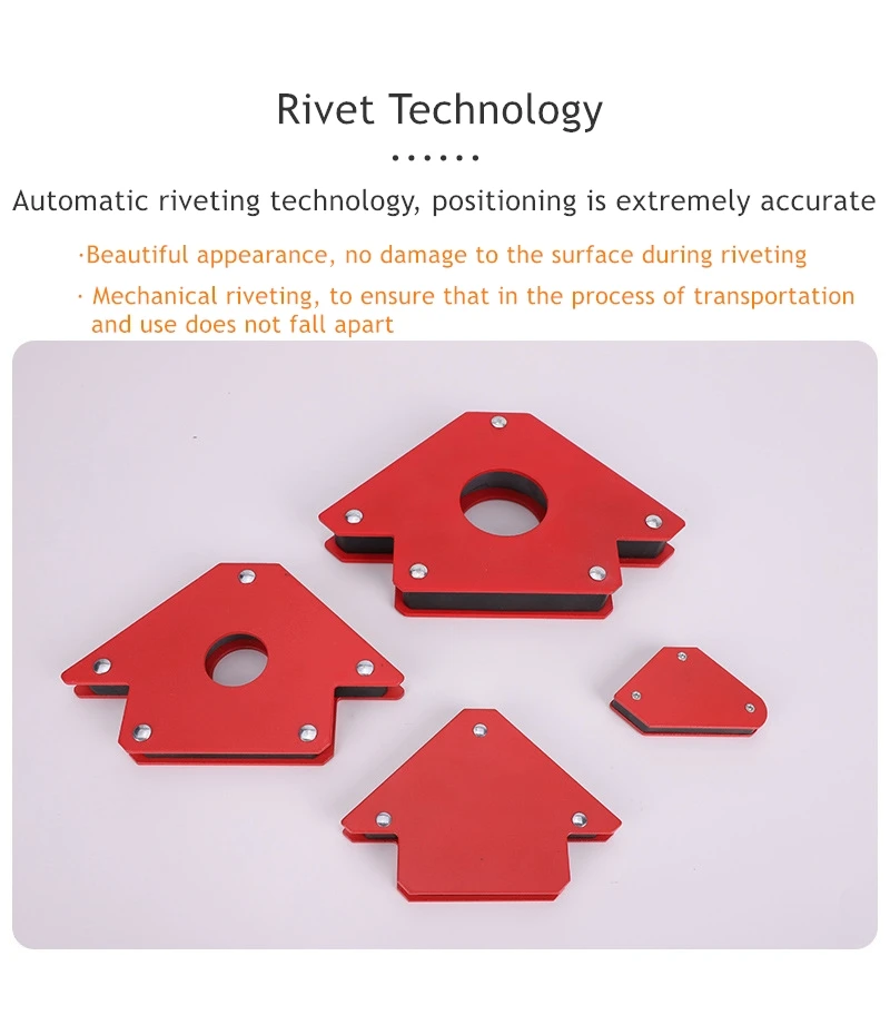 3 Angle Arrow Welding Magnet Clamp 90 Degree holder Welding  Magnet for welding