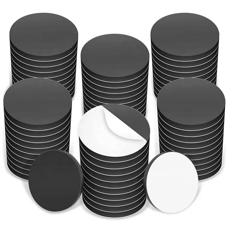 Peel & Stick Magnetic Sheets Self Adhesive Magnetic Squares Flexible Sticky Magnets