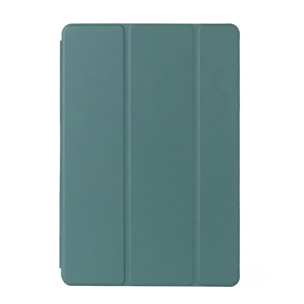 Чехол-книжка тройного сложения для Samsung Galaxy Tab A7 2020, мягкий чехол из ТПУ с канавкой в виде ручки