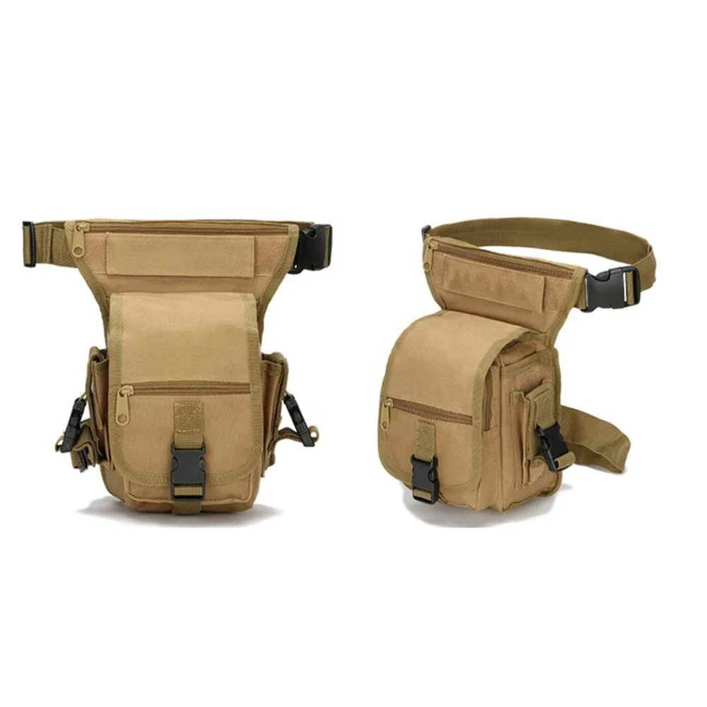 
2019 Multifunctional Drop Leg Waist Bag Tactical Military Leg Bag Outdoor Pack for Motorcycling Hiking 