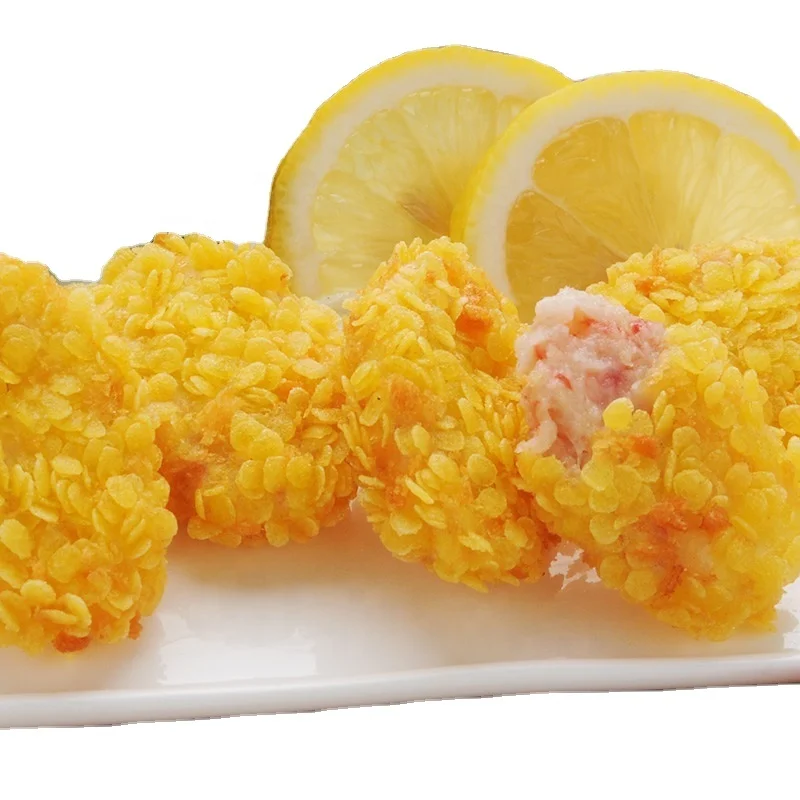 cheap and delicious chi frozen fresh seafood process food golden popcorn crab