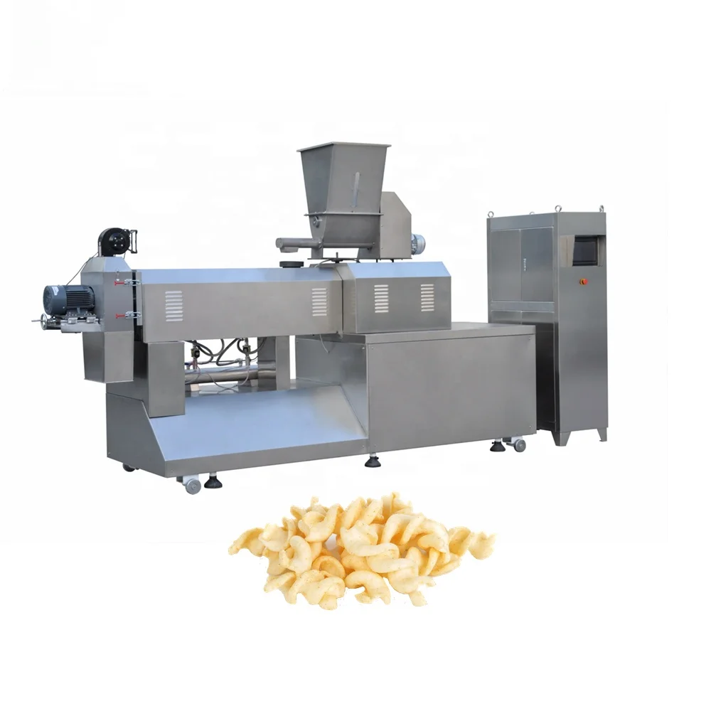 Hot Sale High Quality Fried Cassava Chip Extruding & Frying Making Machine