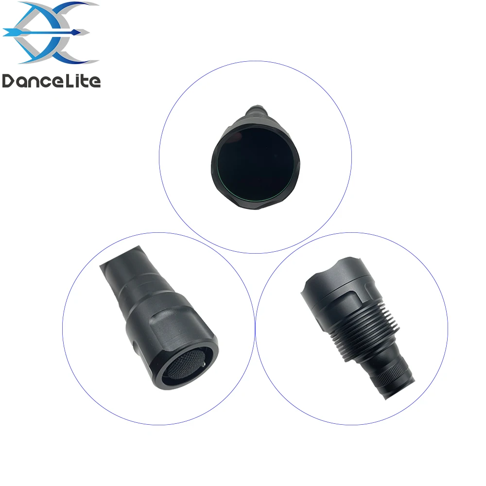 Super Powerful OEM 30W 3LEDs 3*UV 365nm LED Flashlight Professional Grade Ultraviolet Torch Lantern (Black Filter)