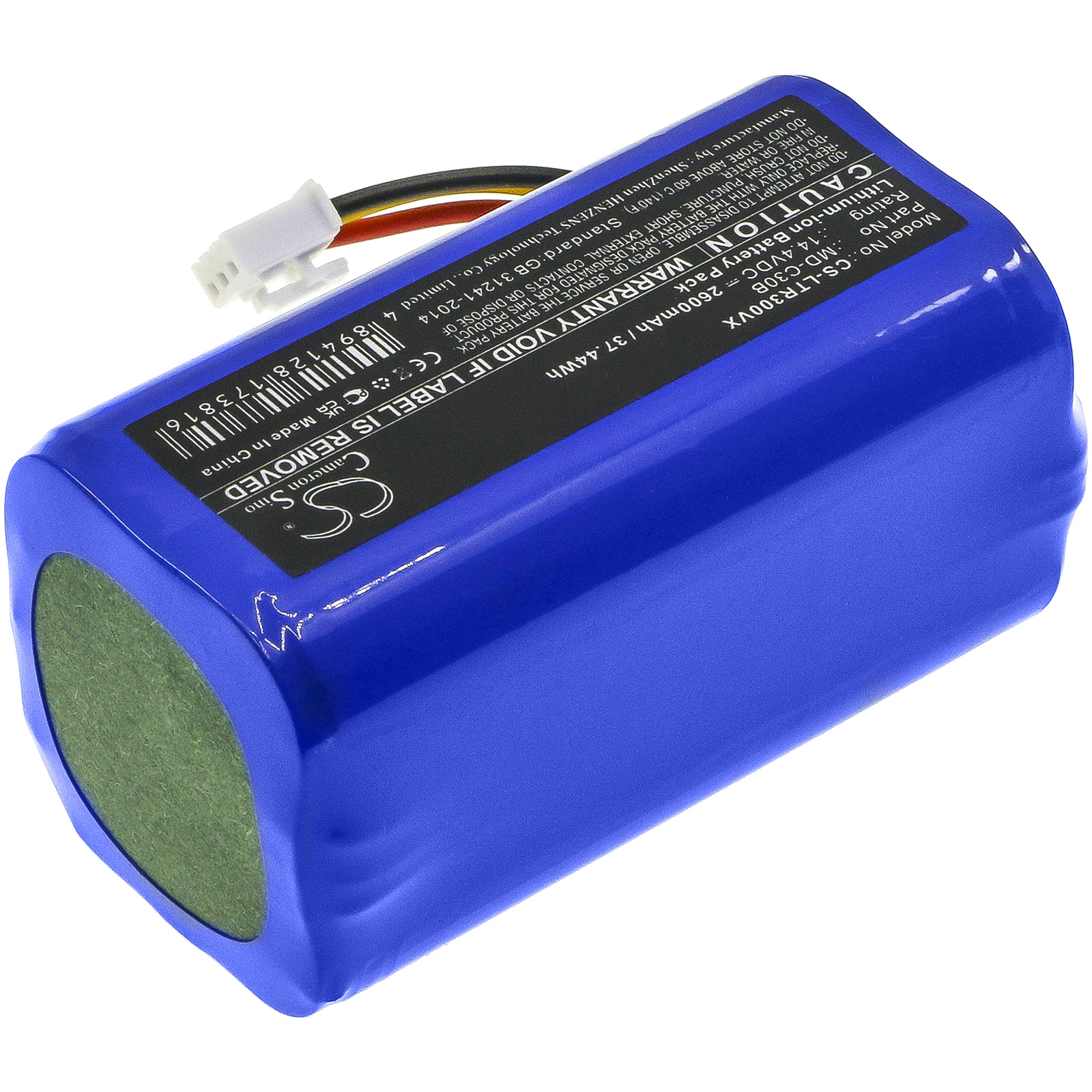 MD-C30B battery for Liectroux  C30B, C30B 2D, C30B 2D Wifi Robot Vacuum Cleaner 2600mAh