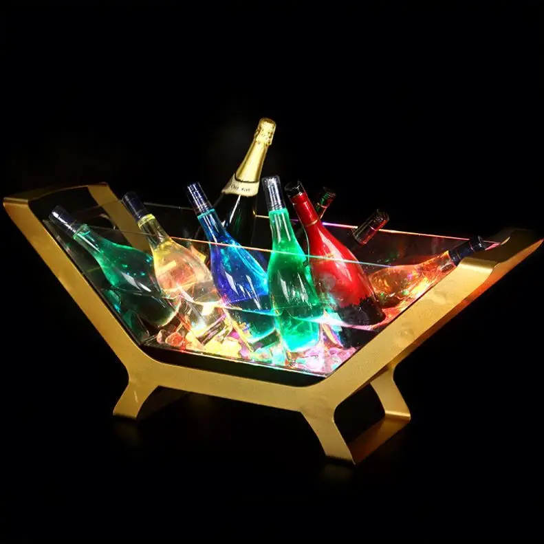 
Dreamtrip Acrylic Wood Corona Extra Light beer Bottle Ice Bucket 