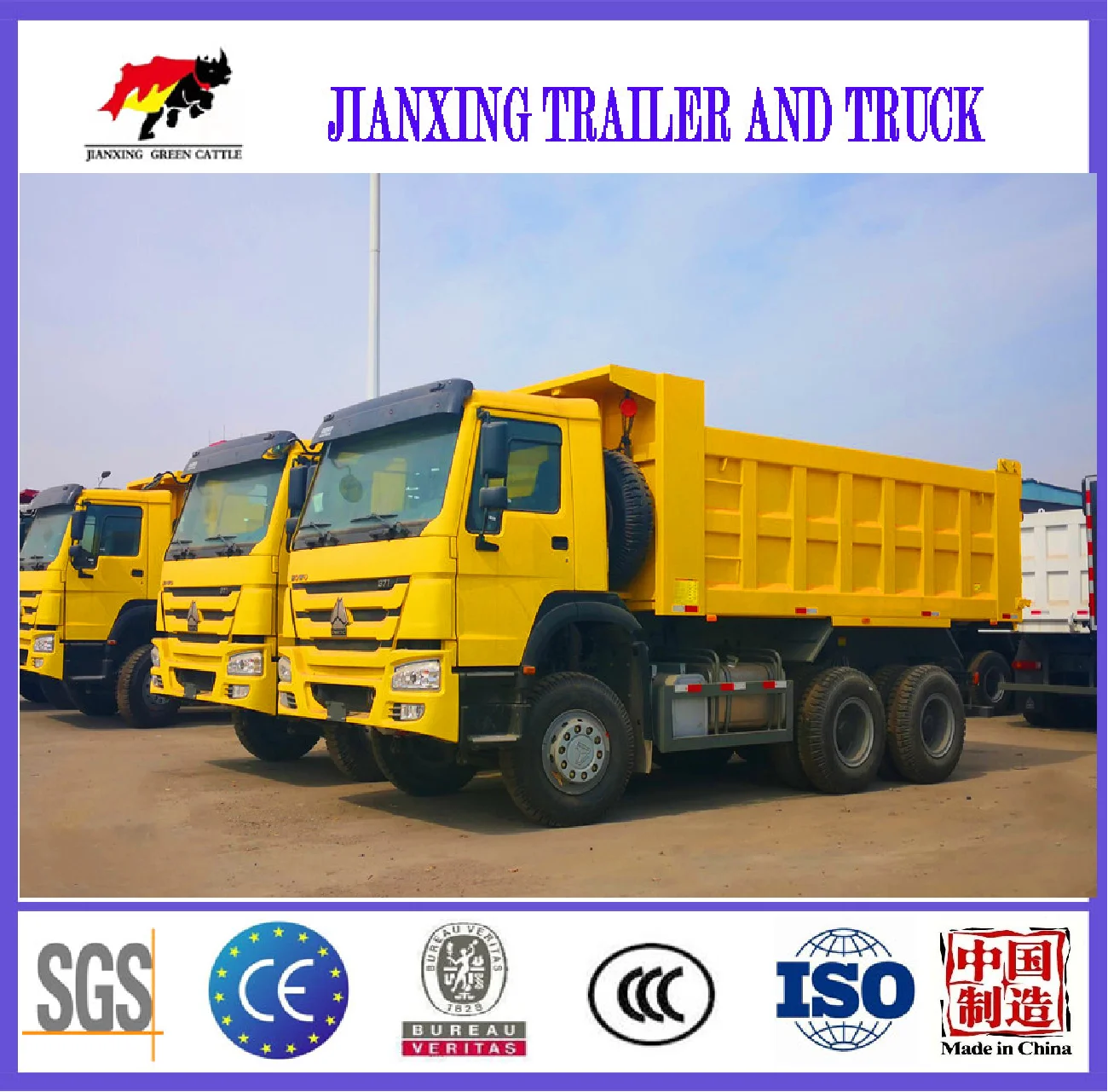 year 2019 second hand Dumper TRUCK 10 TIRES MONSTER 6*4 371hp POWERED QUARRY RC ROCK Tripper U-Shape Dump TRUCK for sale