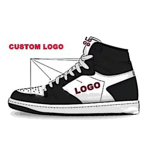 Custom High Top Low Logo Brand Manufacturer Women Men Private Label Casual Sport wholesale ni Shoes F1 2 3 4 Sneakers
