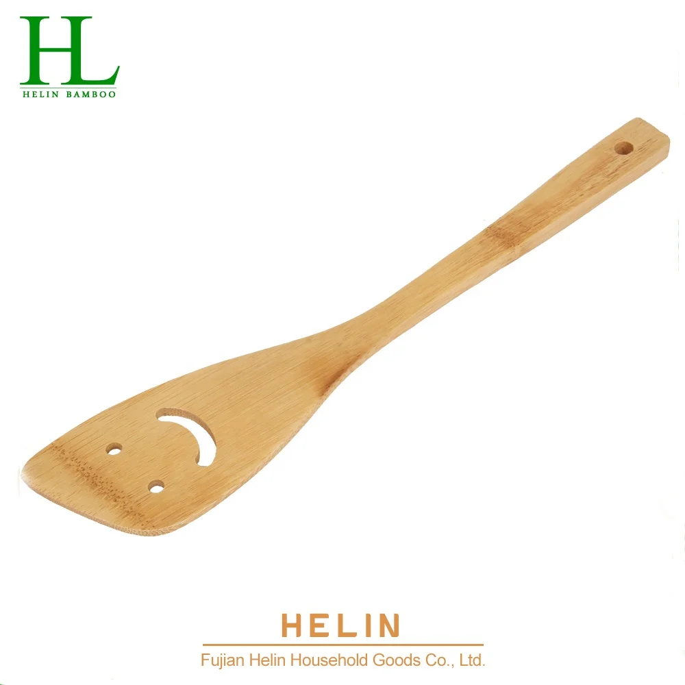 12 Inch Bamboo Kitchen Utensils Bamboo Spoon Spatula Utensil Set