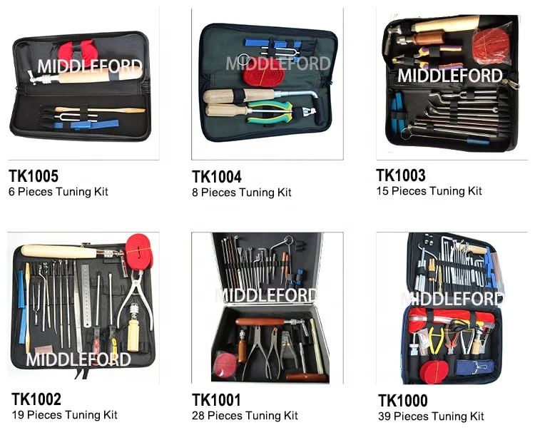 Professional 39 Pieces Piano Tuning Tool Kit