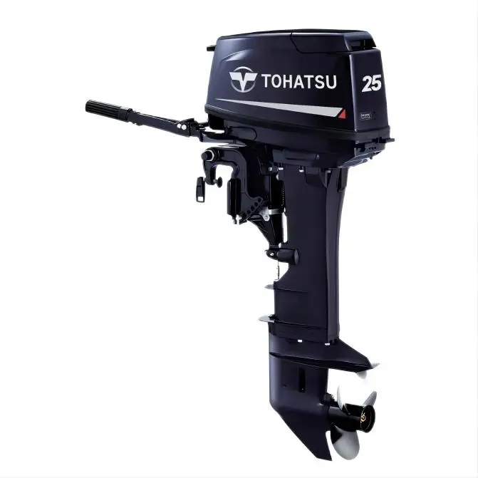 In stock and best seller Tohatsu 2 stroke 9.8HP long shaft outboard engine M9.8BL