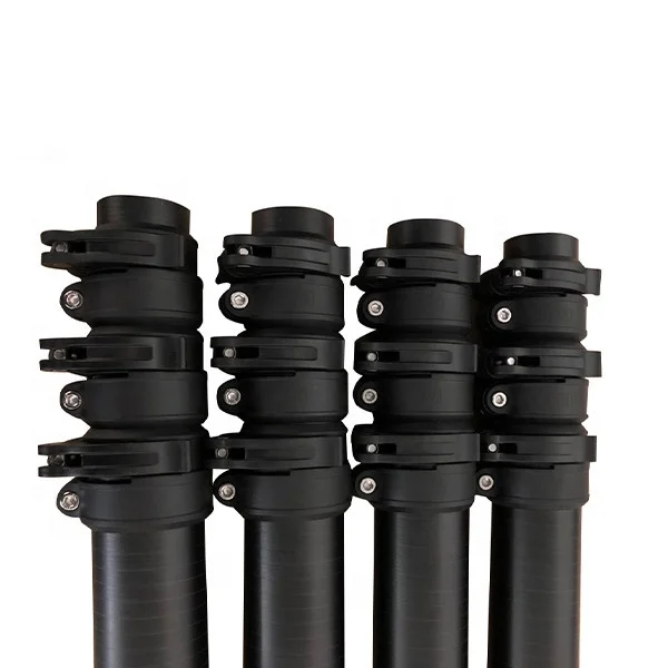 CNER smoke metal detector INSPECTION shaft/non conducting telescopic poles for detector