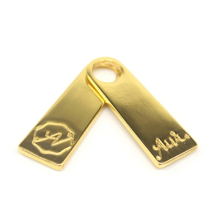 Factory Made Custom Metal Zipper Puller for Bags