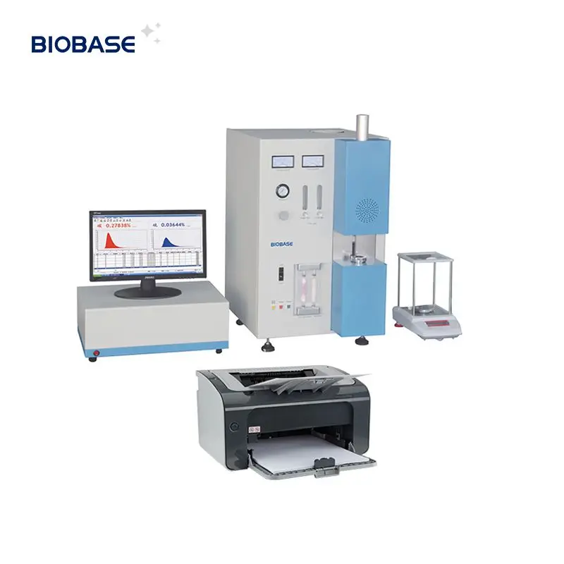 BIOBASE china High frequency infrared carbon sulfur analyzer carbon