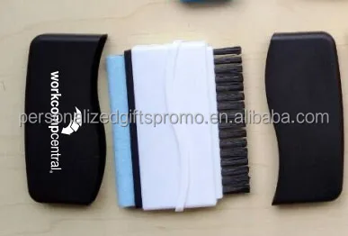 With lids 2-in-1 clean tool features brush & microfiber cloth Keyboard Brushes / Computer Dusters / Monitor Screen Cleaners