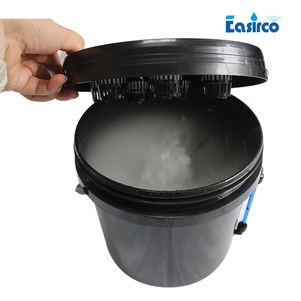 Контейнер для гидропоники Aero pot 8 net cup аэропонное ведро с циклом таймера Детский горшок. Бесмасляная