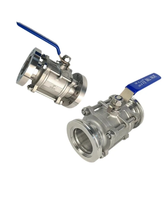 High quality cheap price ISO high vacuum manual ball valve 304 Stainless Steel vacuum Industrial flange