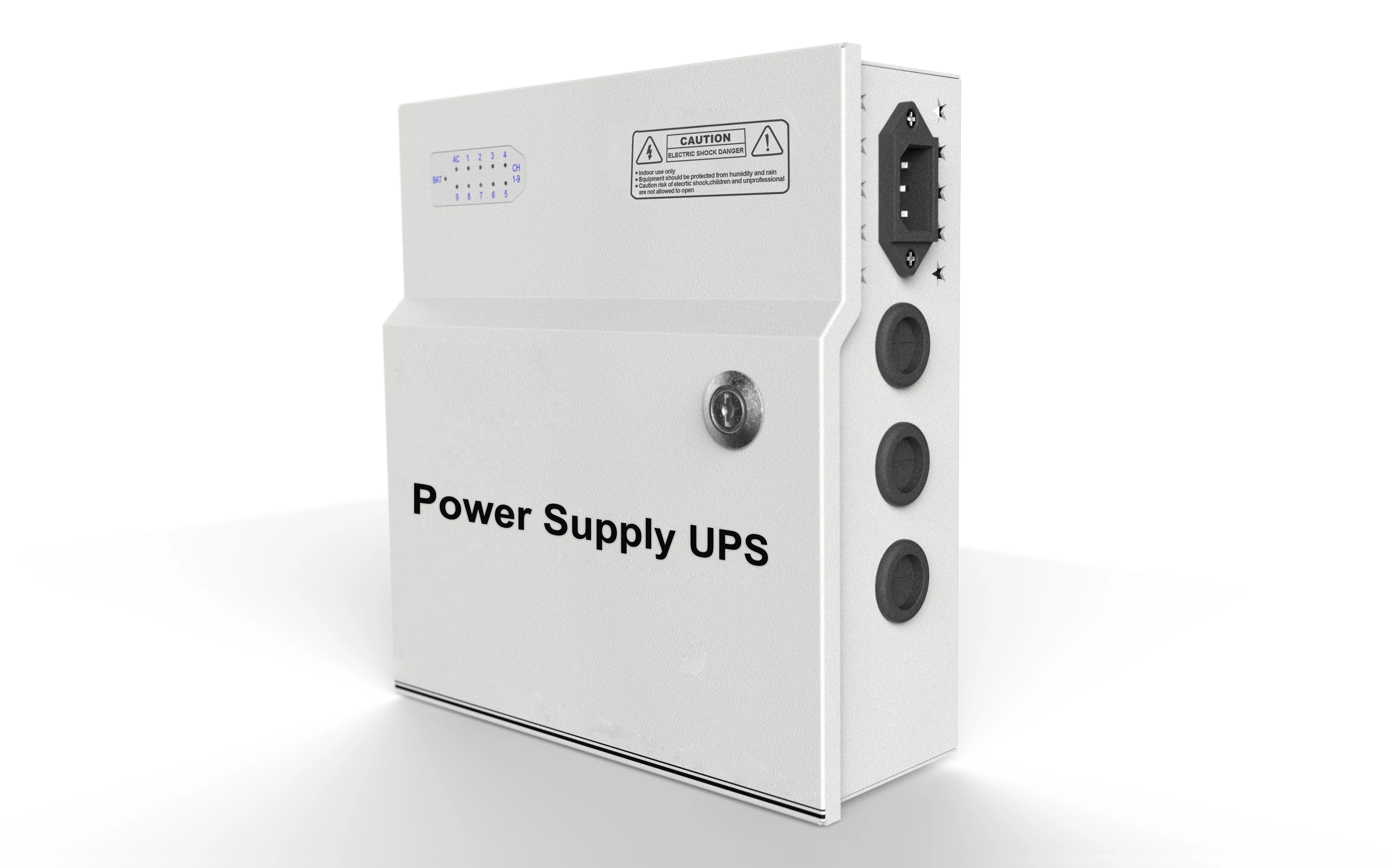 China Manufacturer 12V 20A 18CH Metal Boxed Power Supply CCTV Accessories